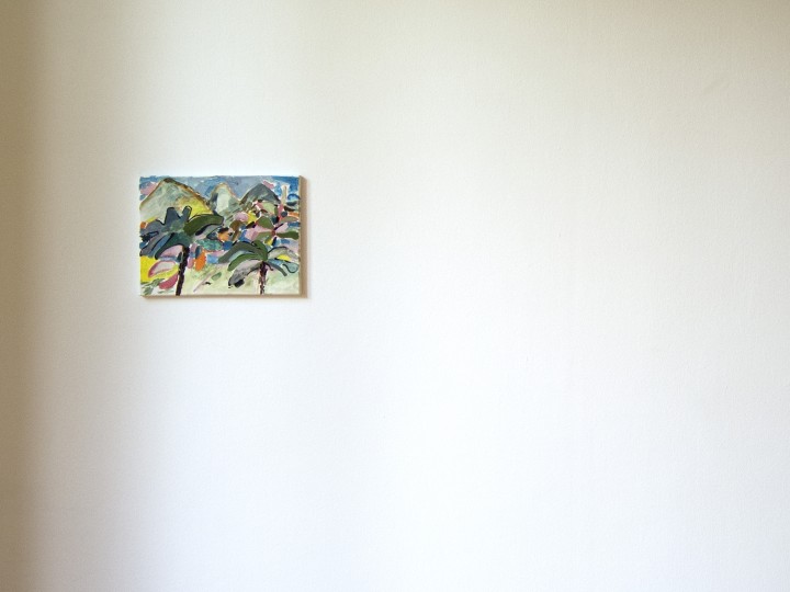 Lorenza Boisi - Mattina al Forte Castello, 2016, olio su tela, 40 x 50 cm