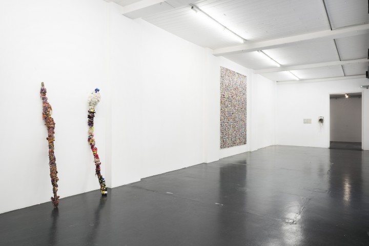 Jacin Giordano -Hunting in the Valley of Color and Plastic -installation view -Courtesy Otto Zoo -Ph. Luca Vianello